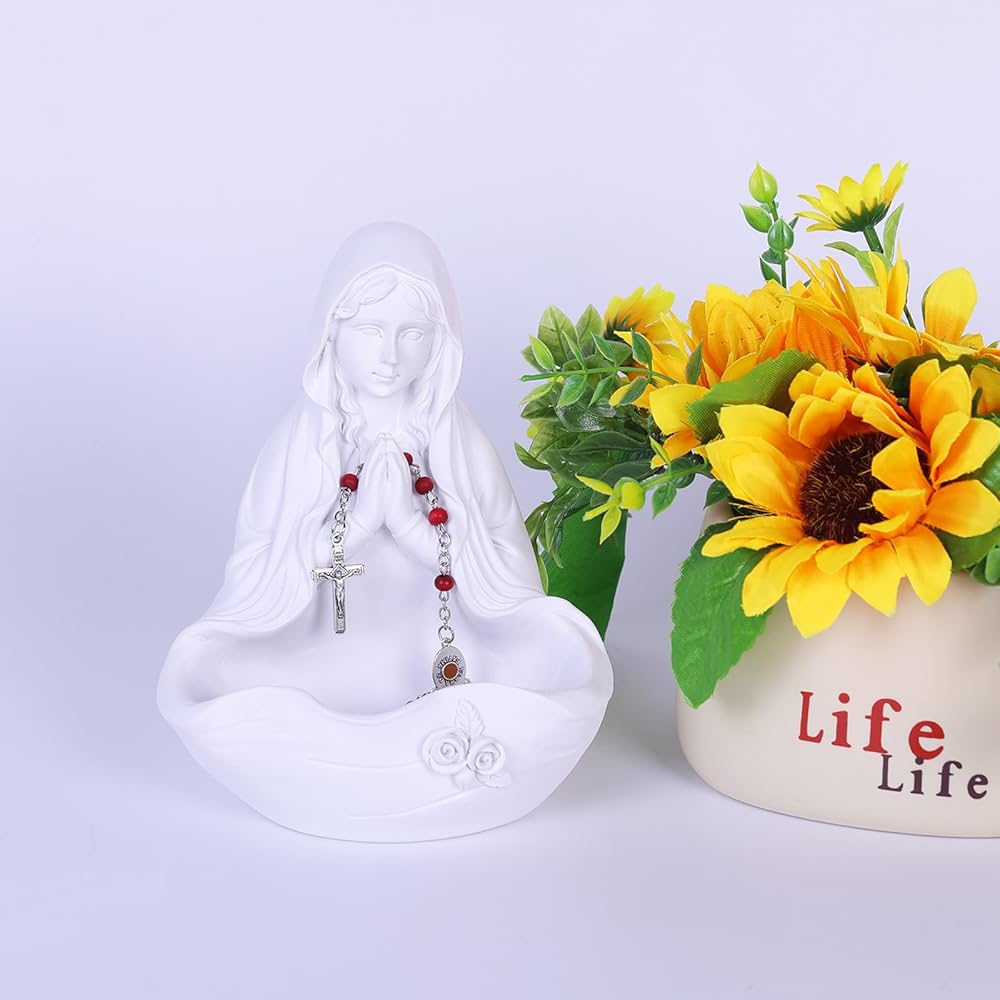 LUNA SEA J マリア像ロザリオホルダー白 アクセサリーホルダー LUNA
