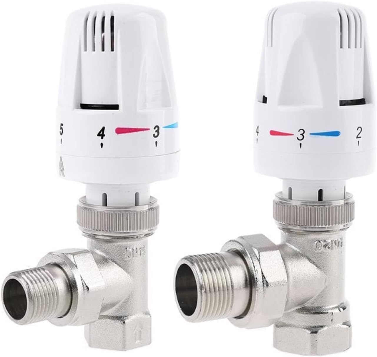 Automatic Thermostat Temperature Control Valve Thermostatic Radiator Angle Floor Heating Special Copper DN15(DN20)