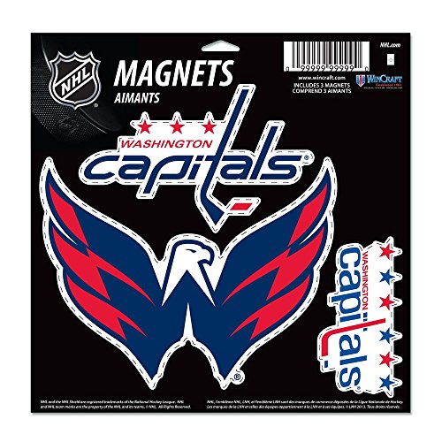 WinCraft NHL Washington Capitals Vinyl Magnet, 11 x 11