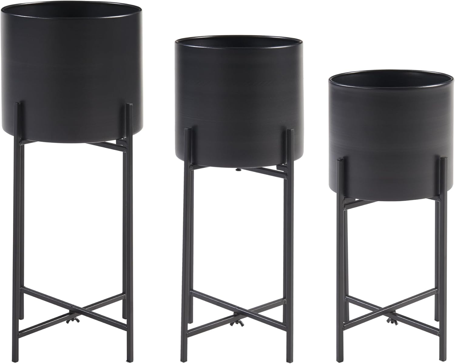 Pflanzenständer 3er Set, in 3 Größen aus Metall