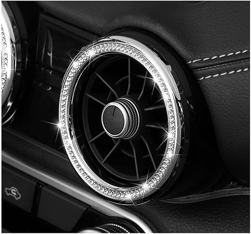 Miniatura 7 de Accesorios interiores brillantes para Nissan Sentra 2020 2021 2022 2023 2024 2025 accesorios de modificación de cristal de diamantes de imitación