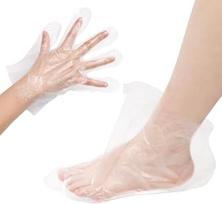 200 PCS Disposable Paraffin Wax Liners for Feet and Hand, Plastic Hand and Foot Bags Hot Wax Therapy