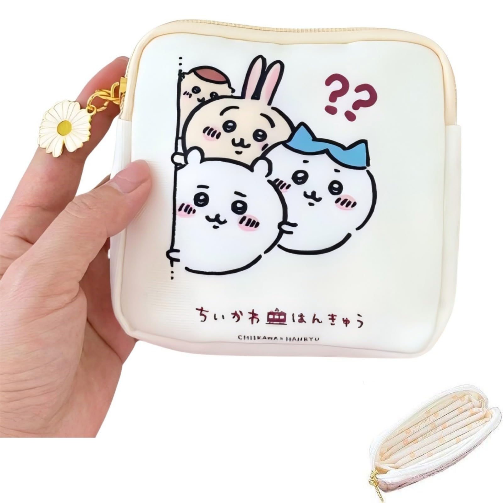 Amazon.co.jp: ちいかわ サニタリーポーチ ナプキン収納ポーチ 生理