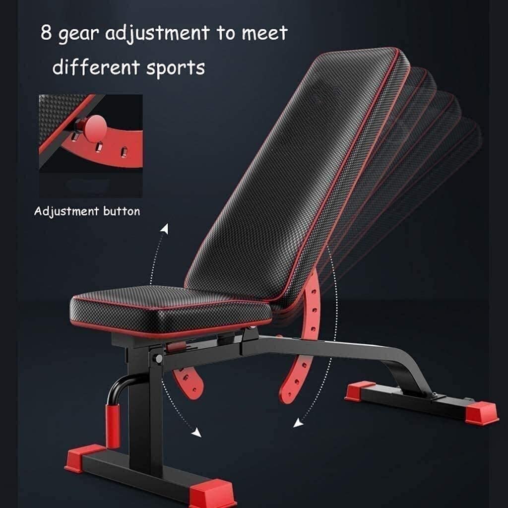 Ławka Do Ćwiczeń Siłowych, Ławka Do Hantli, Regulowana, Ławka Do Brzuszków, Ławka Do Ćwiczeń Całego Ciała, Regulowany Sprzęt Do Ćwiczeń Fitness