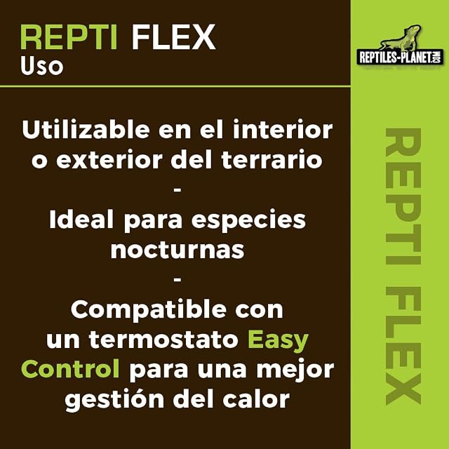 Foto 5 de 6 de Reptiles Planet Cordones secador para Terrario Reptile Repti Flex 7,5 m 50 W