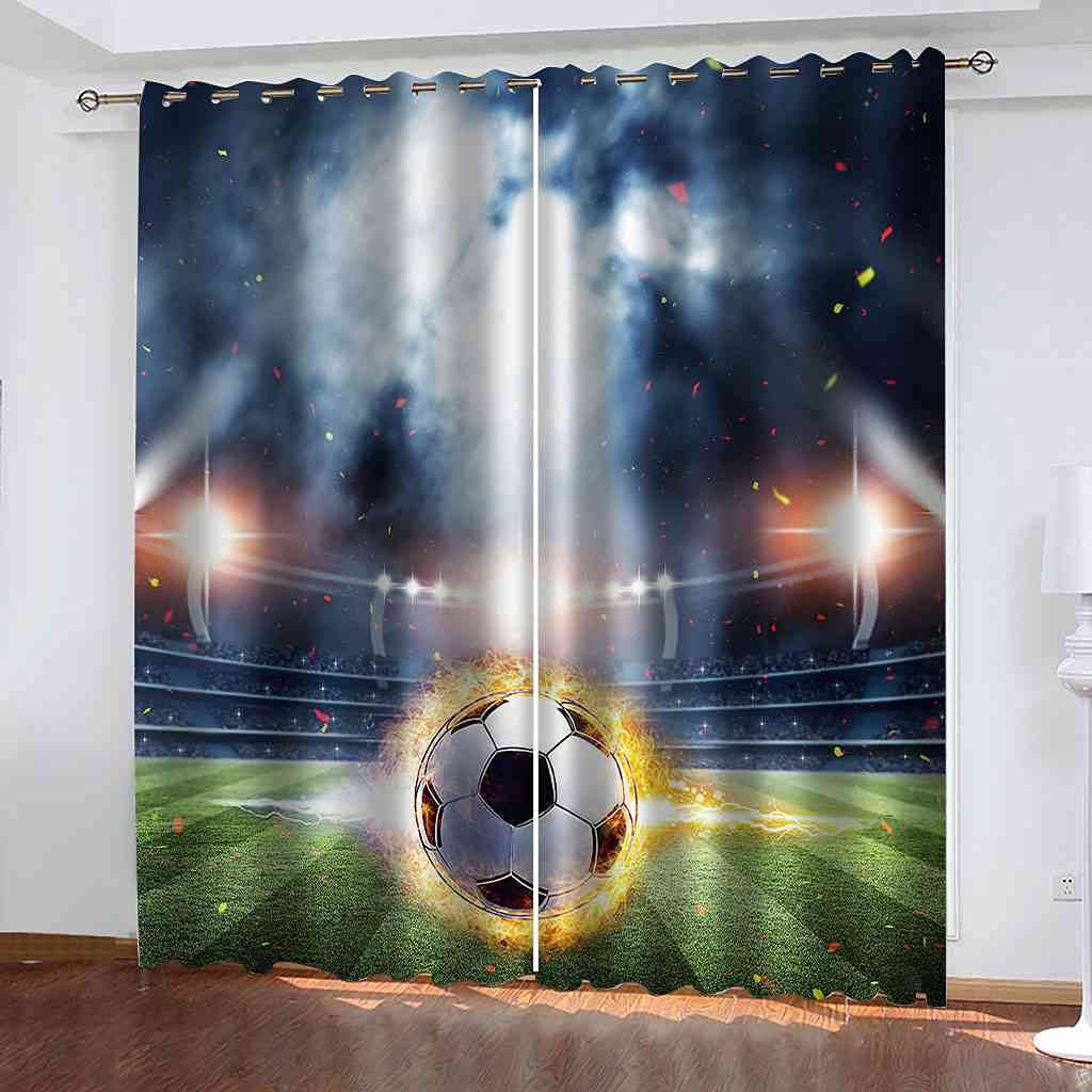 Rideau occultant enfant 200x160 cm à oeillets isolant thermique salon