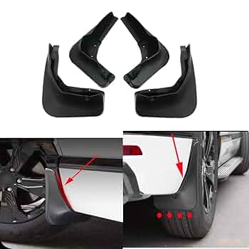 Mojave Mud 4Pcs Mud Guards Auto Mud Flaps Splash Guards Exterior
