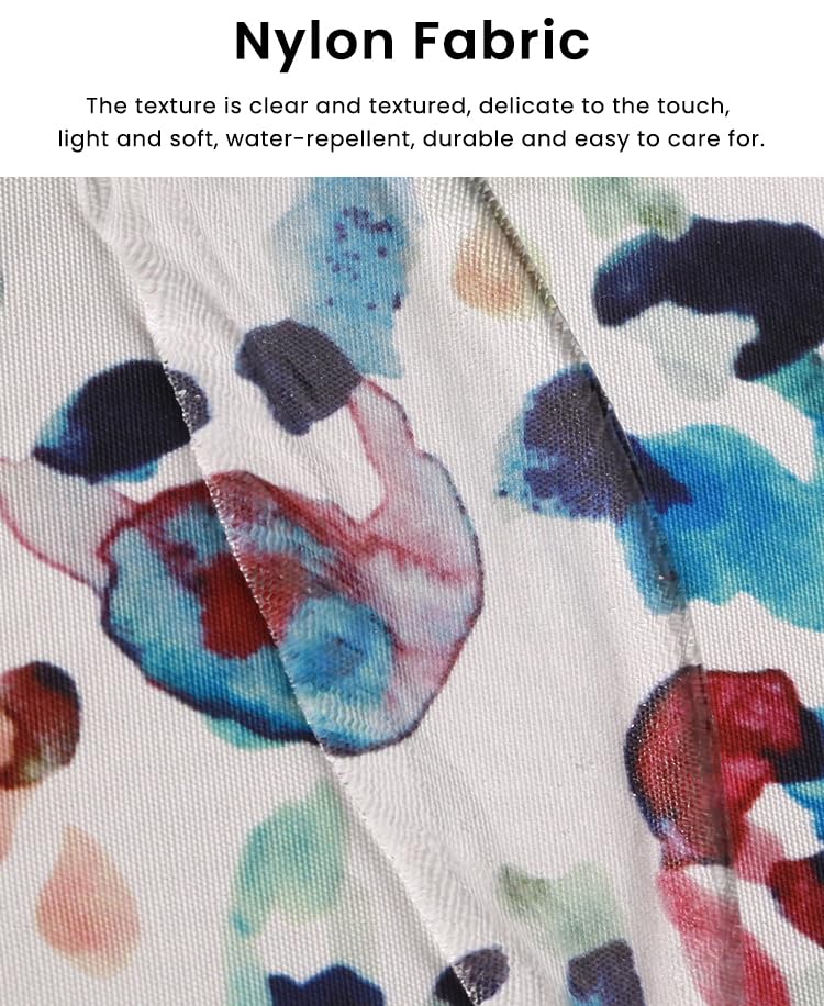 Image of FURN ASPIRE Premium Nylon Waterproof Handbags for Womens Shoulder Bags Crossbody Bag With Two-Tone Floral Design Ladies Messenger Bag For Daily Use, Work, or Travel.