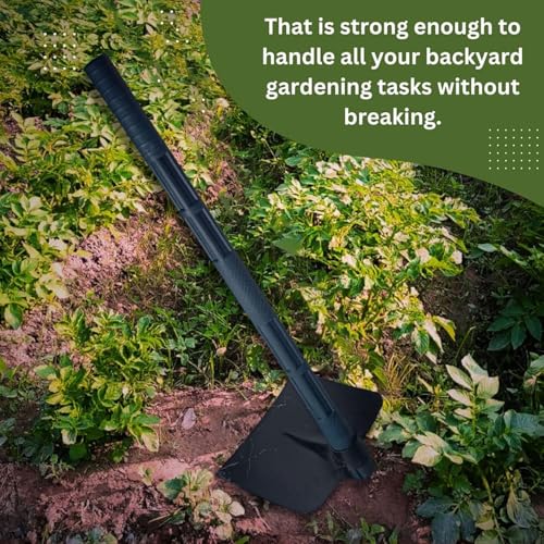 Image of A to Z Hub Unbrakable PVC Handle Agriculture Hoe,Weeder Remover,Grass cuuter,Lawn Cutter,Farm Grass Cutter,Farm Lawn Remover Garden Hoe, Agricuture Tool,Garden Tool with Unbreakable Handle Shovel,
