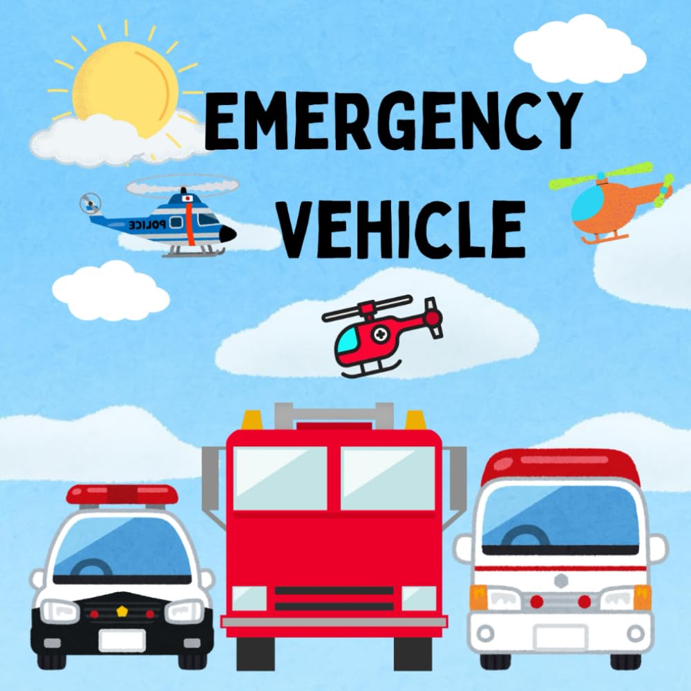 Emergency Vehicles For Children 3-8: 3 Stories about emergency vehicles