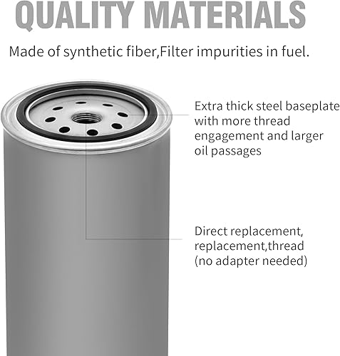 Miniatura 2 de 11400555 PF2232 Reemplazo del filtro de aceite del motor para GM 6.6L Duramax 2001-2019