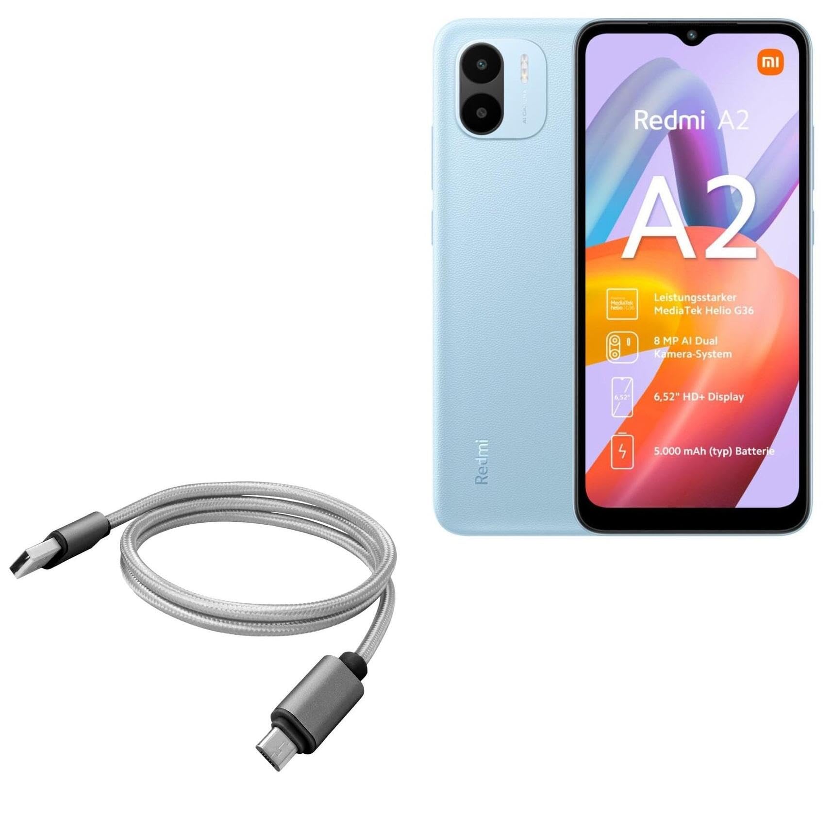 Amazon.com: BoxWave Cable Compatible with Xiaomi Redmi A2 - Micro