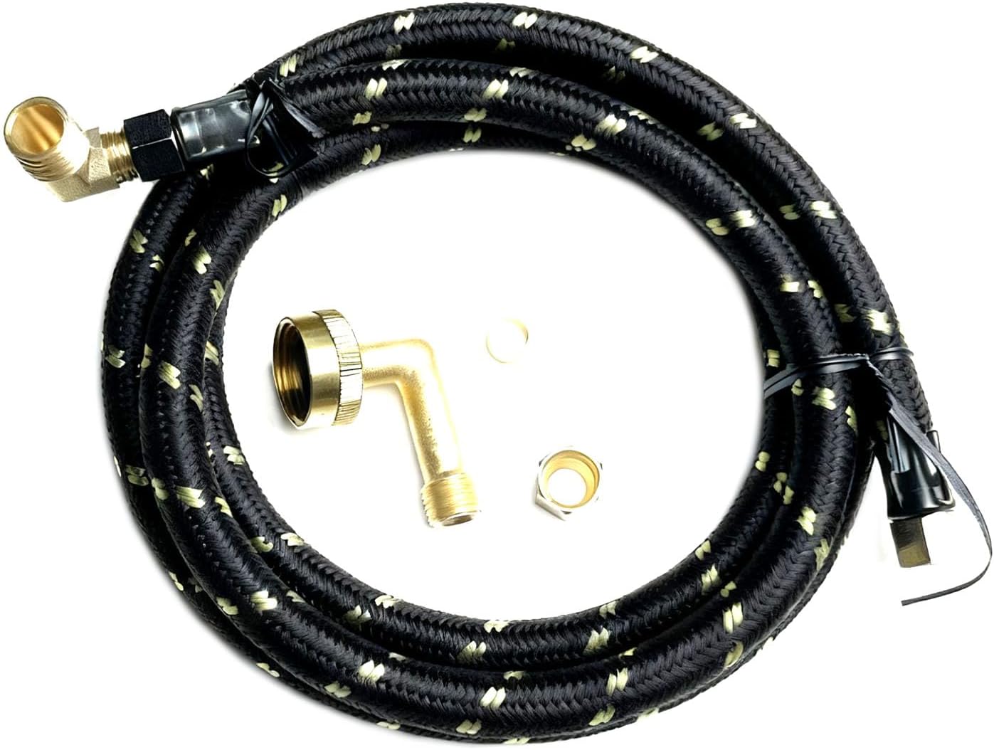 W10278635RP Water Line Installation Kit Compatible with Whirlpool Dishwashers 19950153, 4392028R, 4396341RA, 4396341R, 4396897RP