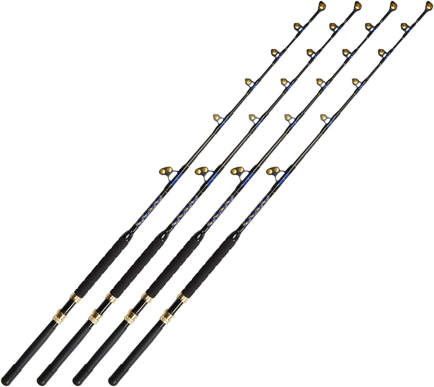 Carbon Fiber Venom PRO 20-40LB Tournament for Penn Shimano Set of 4