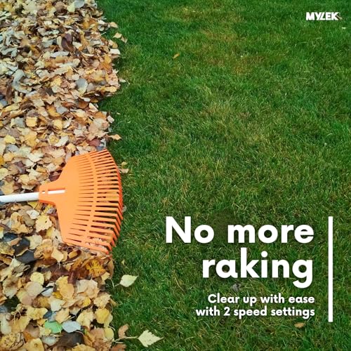 MYLEK Cordless Leaf Blower 20V Li-ion 4000mAh Battery & Fast Charger - Two Speed - Battery Indicator LED - Lightweight Handheld For Garden Leaves, Wood Chips, Debris, Grass Cuttings 7 MYLEK Cordless Leaf Blower 20V Li-ion 4000mAh Battery & Fast Charger - Two Speed - Battery Indicator LED - Lightweight Handheld For Garden Leaves, Wood Chips, Debris, Grass Cuttings - Image 7