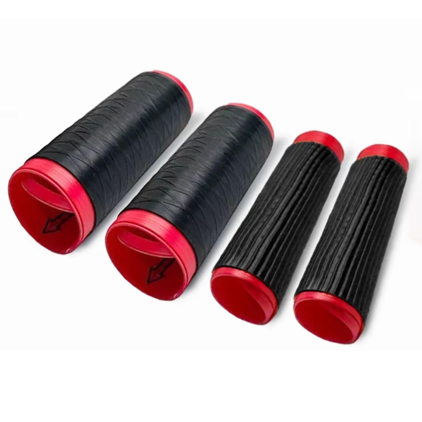 Universelle Schrumpfende Rutschfeste Silikon-Schutzhüllen Motorräder Motorrad Lenkerabdeckungen | Lenker-Bremsabdeckung selbstschrumpfende rutschfeste Silikon-Schutzabdeckungen Fahrmodifikationen(4PCS Style B)