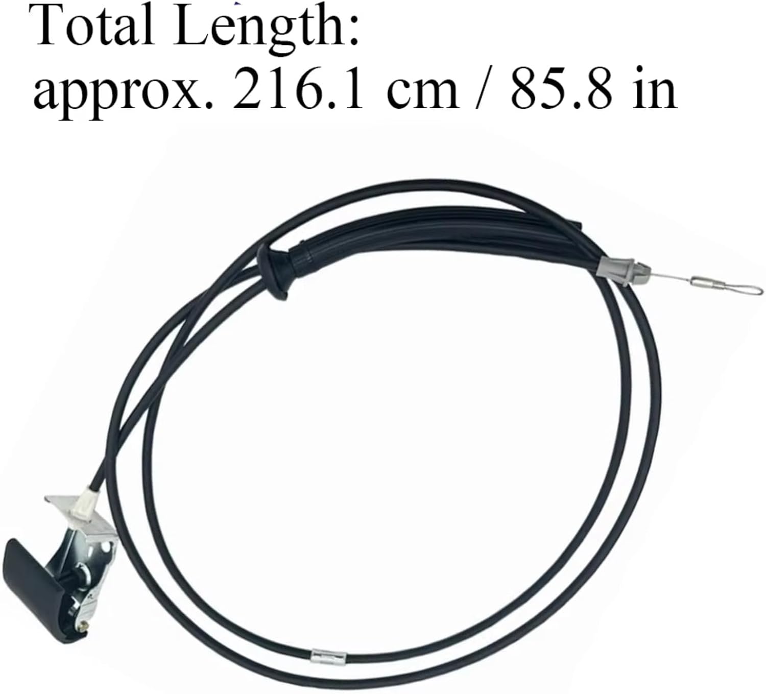 Bonnet Release Handle for Explorer 1997 1998 1999 2000 2001 Replacement Car Hood Release Latch Cable with Pull Handle OEM:F77Z16916BB