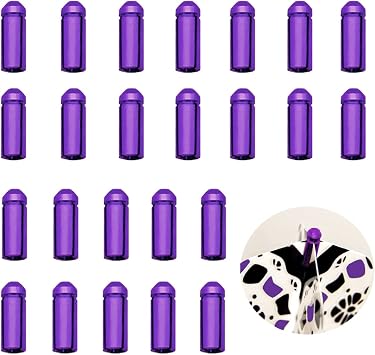 LNQ LUNIQI 24 Pcs Dart Flight Wing Savers Protectors Aluminum Alloy Dart Wing Corrector Fixed 90 Degrees Professional Competition Dart Accessories