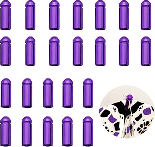 LNQ LUNIQI 24 Pcs Dart Flight Wing Savers Protectors Aluminum Alloy Dart Wing Corrector Fixed 90 Degrees Professional Competition Dart Accessories