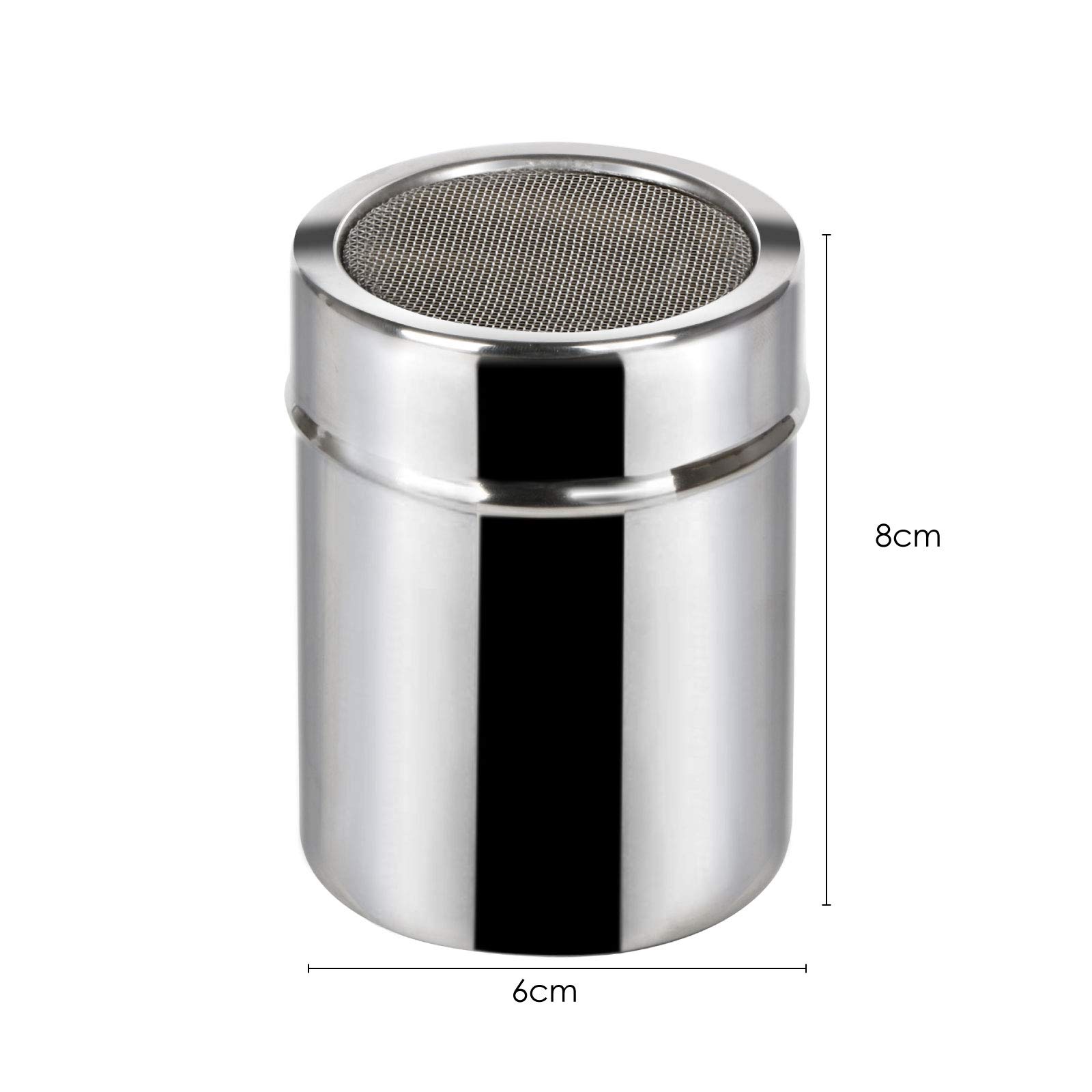Hazel Set 3 Cucchiai Dosatori In Acciaio Inox Per Alimenti Secchi - Extra Piccolo, Piccolo, Medio - Paletta Per Farina, Spezie, Caffè, Zucchero - Accessori Cucina E Dispensa