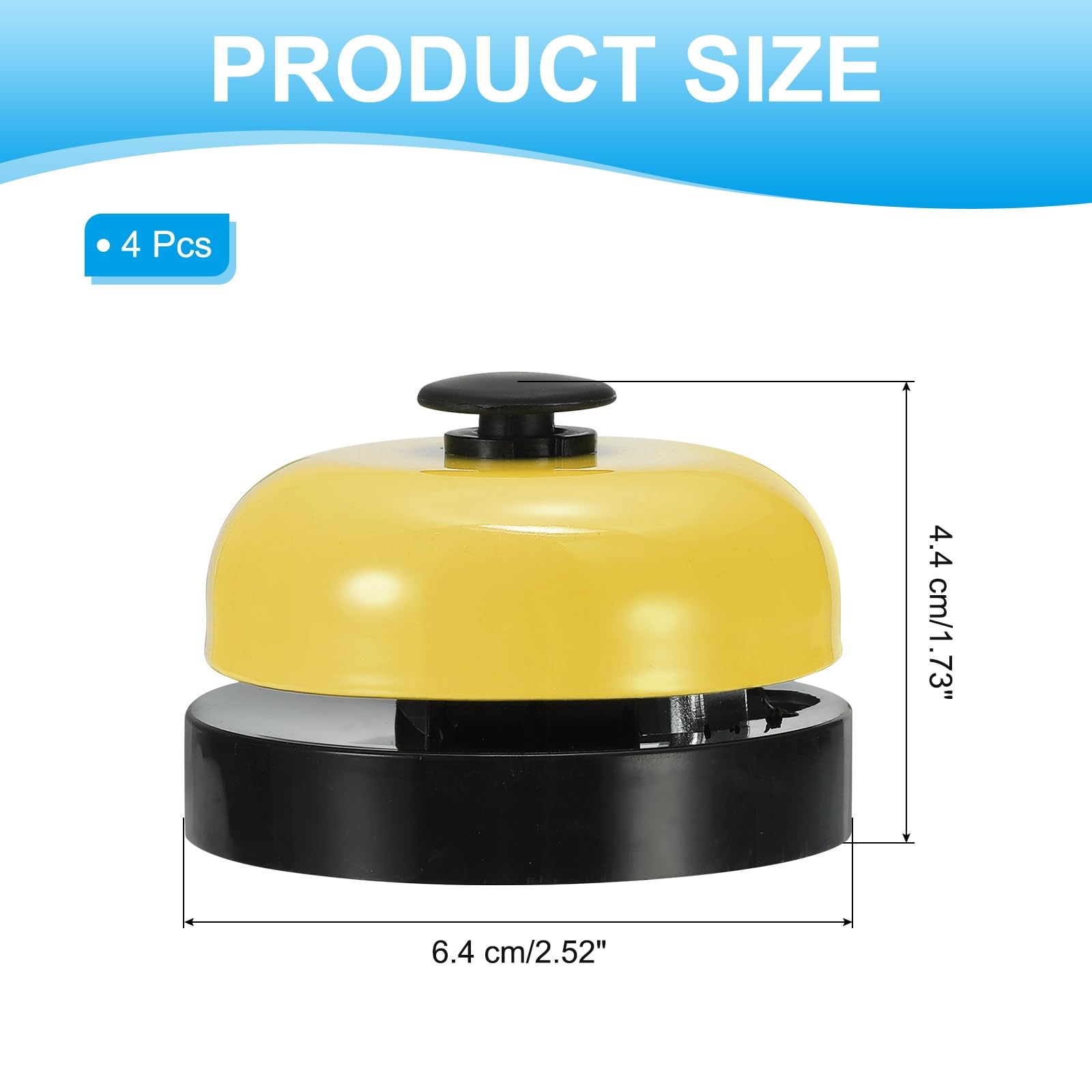 PATIKIL Desk Call Bell 2.5" Diameter - Image 2