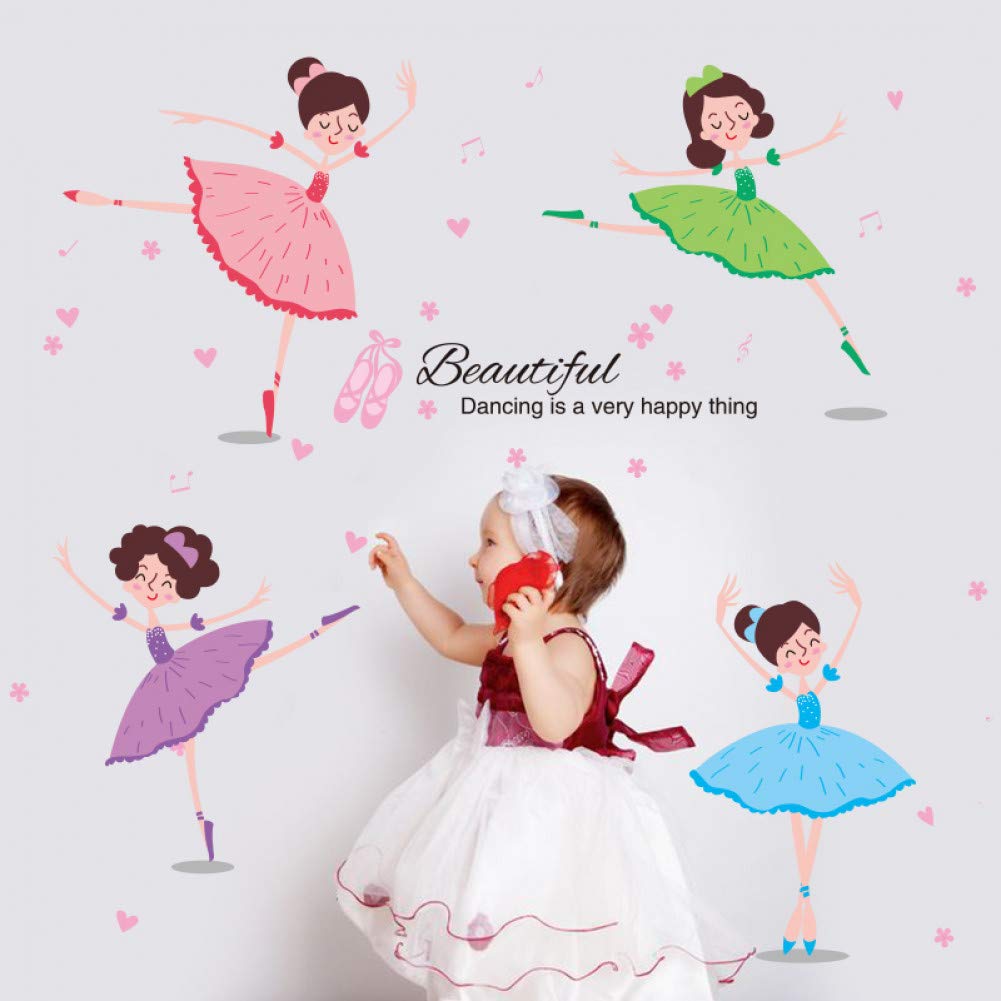 Stickers muraux enfant pour relooker facilement une chambre de fille