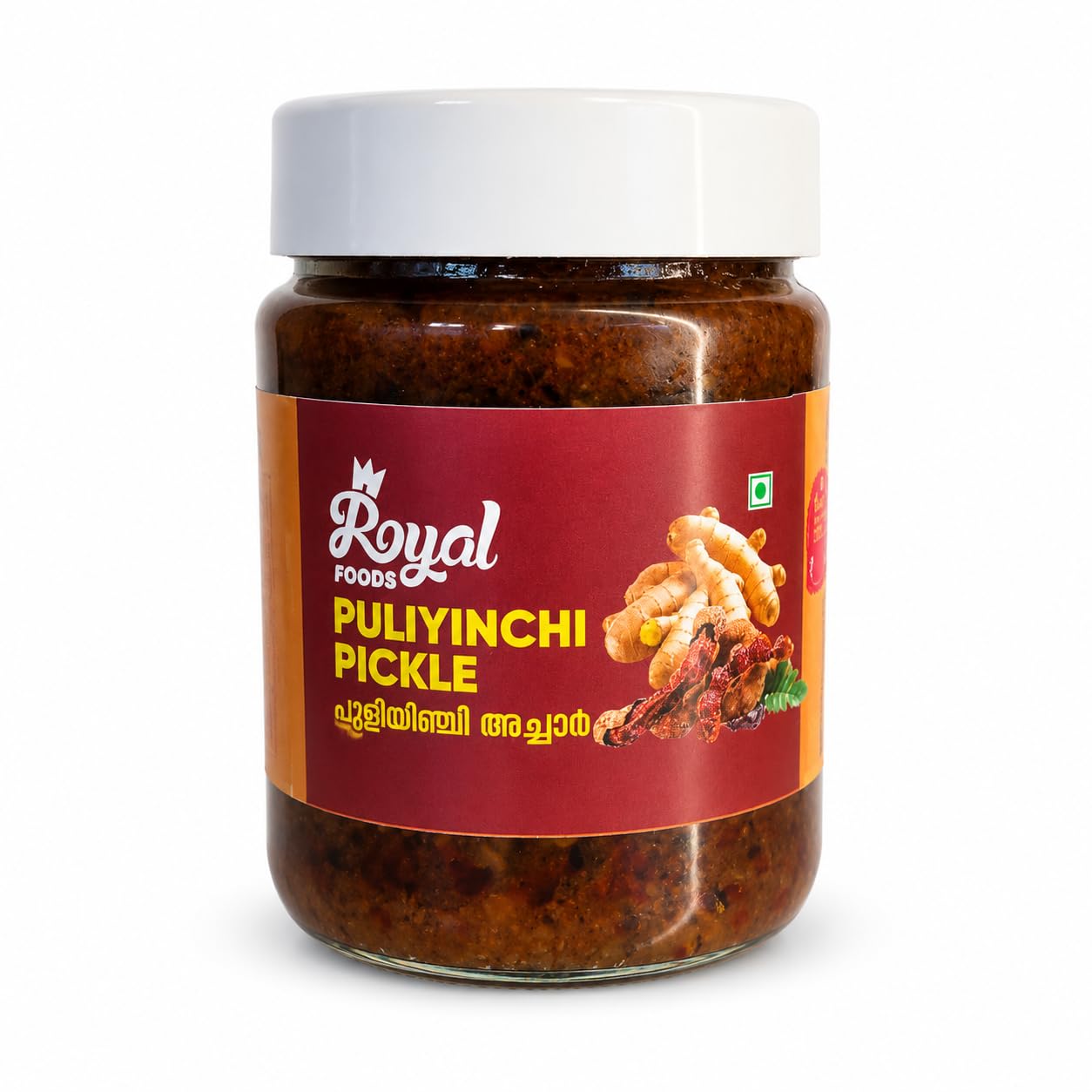 Royal Foods Homemade Puliyinchi Pickle 150g | Authentic Kerala Style Sweet, Sour & Spicy Ginger Tamarind Pickle (Inji Puli Achar)-image-9
