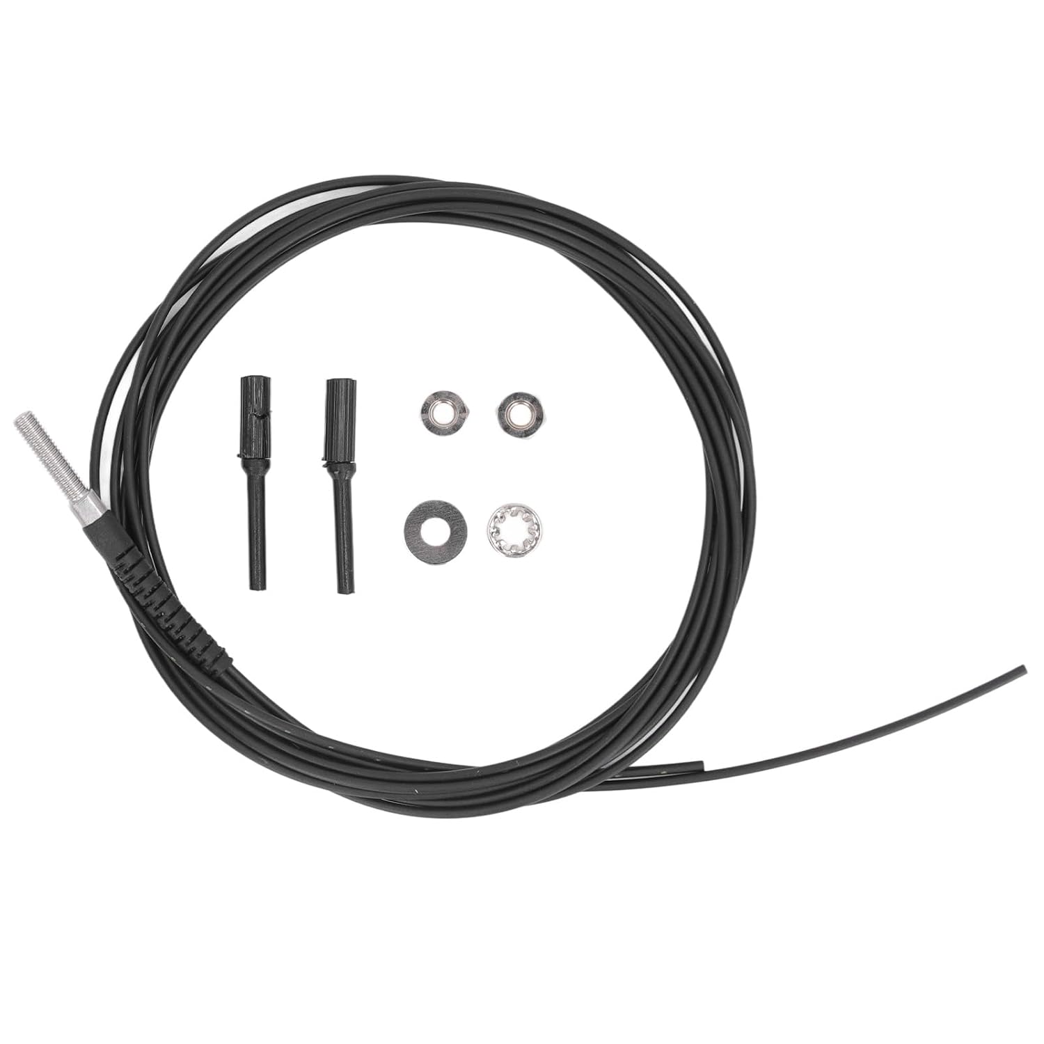 TP-30ZD Fiber Optic Sensor 0-540mm Detection Distance M3 Thread Reflection Optical Fiber Sensor Probe Cable with Accessory