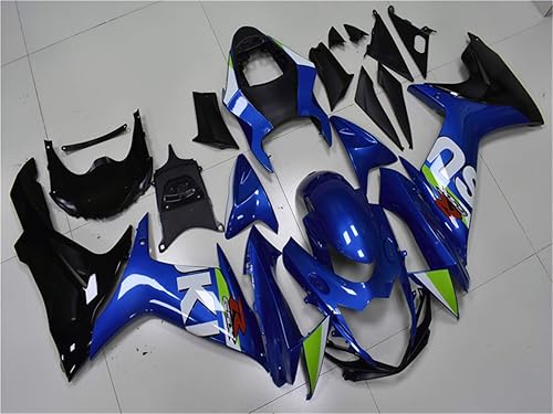 Miniatura 3 de Carenado Azul Negro para Suzuki 2011-2024 GSXR 600 750, moldeado por inyección, plásticos ABS, kit de carrocería de repuesto 2012 2013 2014 2015