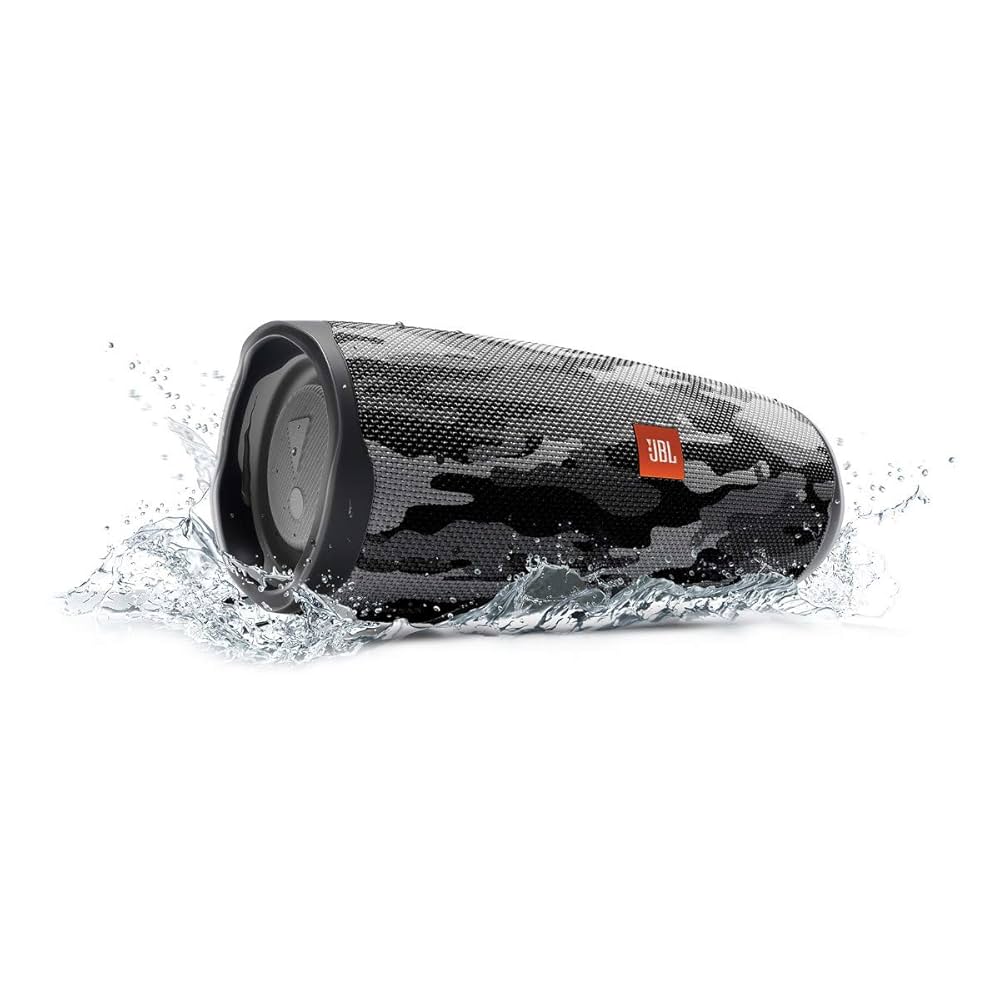 JBL CHARGE4 ポータブルBluetoothスピーカー 迷彩柄 Amazon.com: JBL Charge 4 Portable Bluetooth Speaker (Black