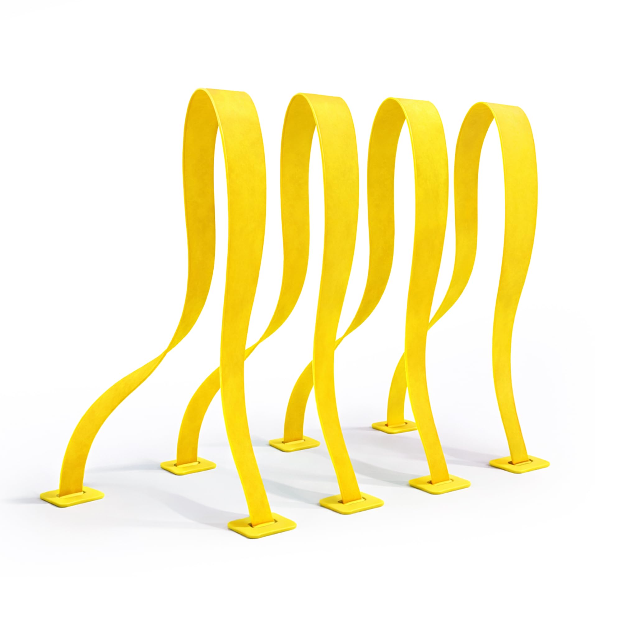 AI SPORTS Swimming Pool Diving Weighted Strip Game Set – 4-Pack Colourful Slalom Dive | Pool Training & Underwater Games for Summer & Confidence Building