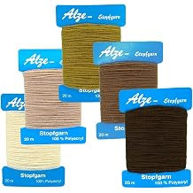 Trimz Darning Wool, Assorted, 5 x 20m