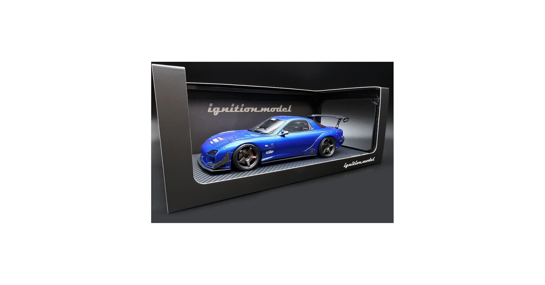 イグニッションモデル 1/18 FEED RX-7 FD3Sブルーメタリック Amazon | イグニッションモデル 1/18 FEED マツダ RX-7 (FD3S