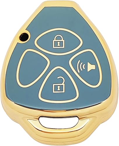 Miniatura 5 de Funda protectora de TPU suave para llavero Toyota Rav4 2005-2010 Scion TC 2007-2013 Yaris sin llave