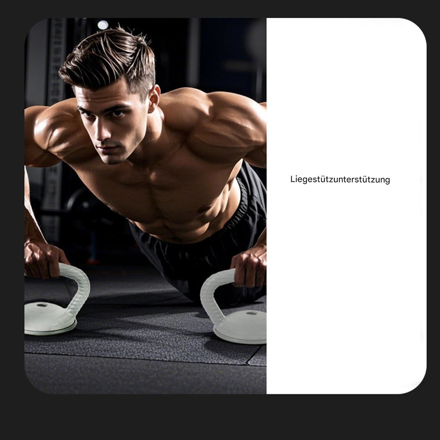 Kettlebell Grip – Barbell Replacement Grips Accessories | Ergonomiczne uchwyty do treningu siłowego w domu, na siłownię, fitness, ćwiczenia, kompetencję podnoszenia ciężarów, 0,98 x 1,97 cala