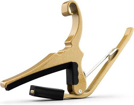 Kyser Quick-Change Capo for 6-string acoustic guitars, Gold, KG6G