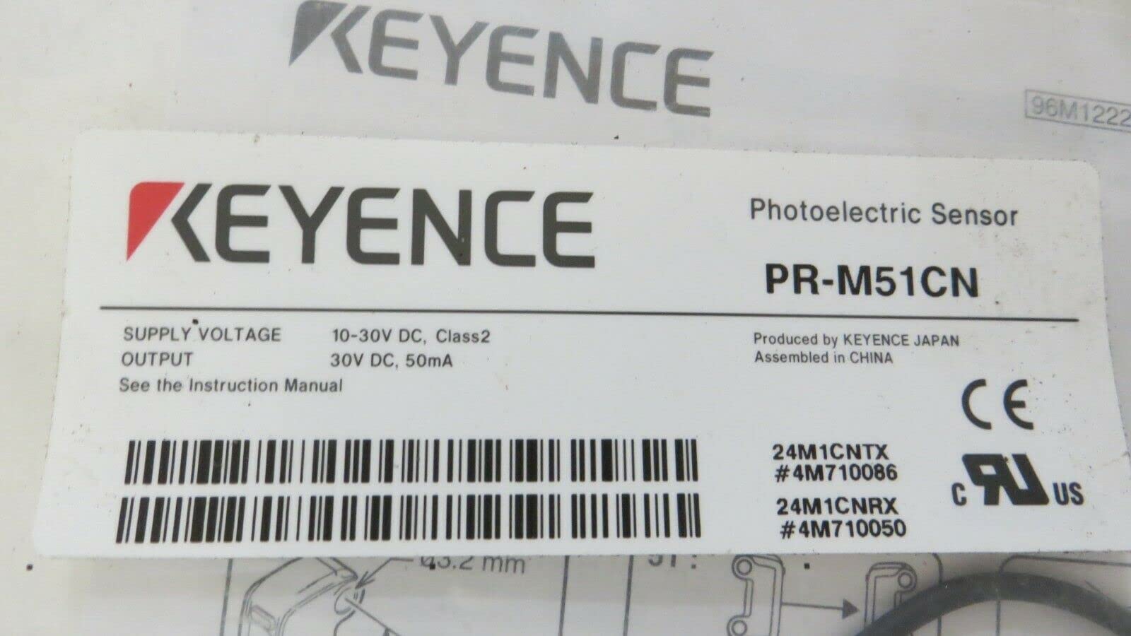 KEYENCE PR-M51CN 光電センサー 5セット Amazon.co.jp: PR-M51CN 超小型光電センサーを最適化 : 産業・研究開発用品