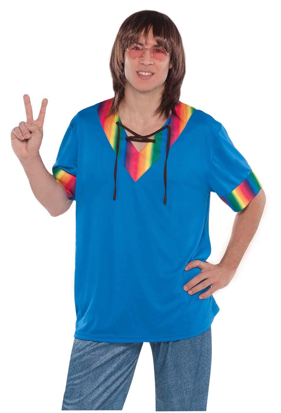 amscanAdult Groovy Hippie Shirt
