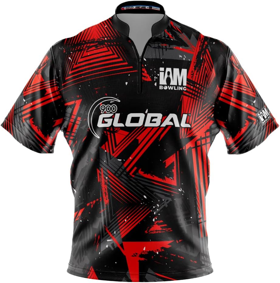 Logo Infusion Dye-Sublimated Bowling Jersey (Sash Collar) - I AM Bowling Fun Design 2015-9G - 900 Global