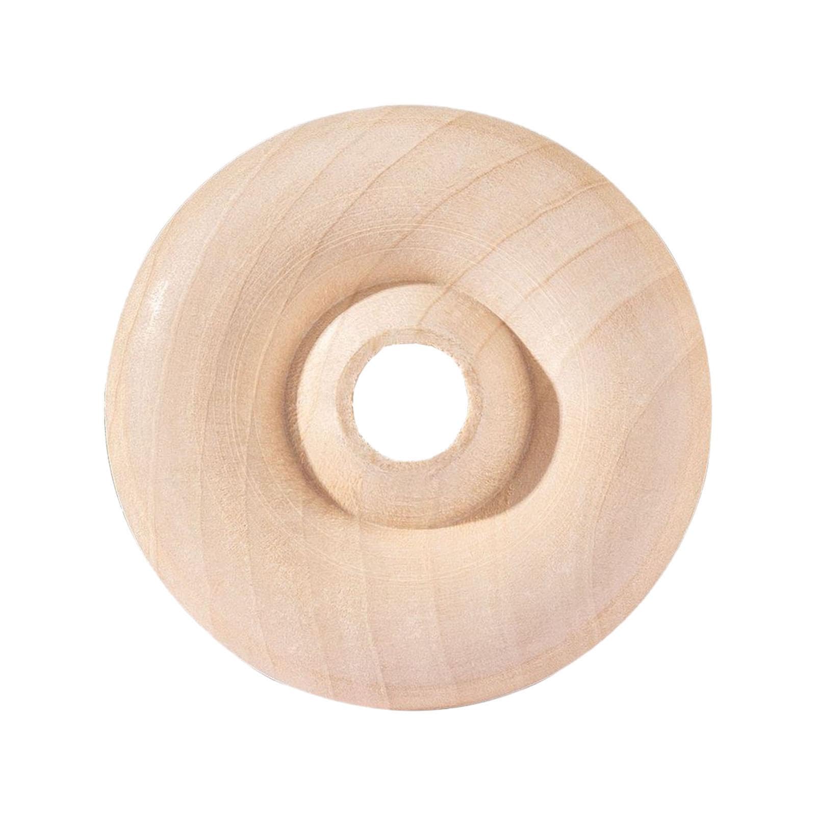 Hohopeti – Lot De 20 Roues Miniatures En Bois – 2,8 Cm – Accessoires DIY Pour Projets Créatifs Et Déco