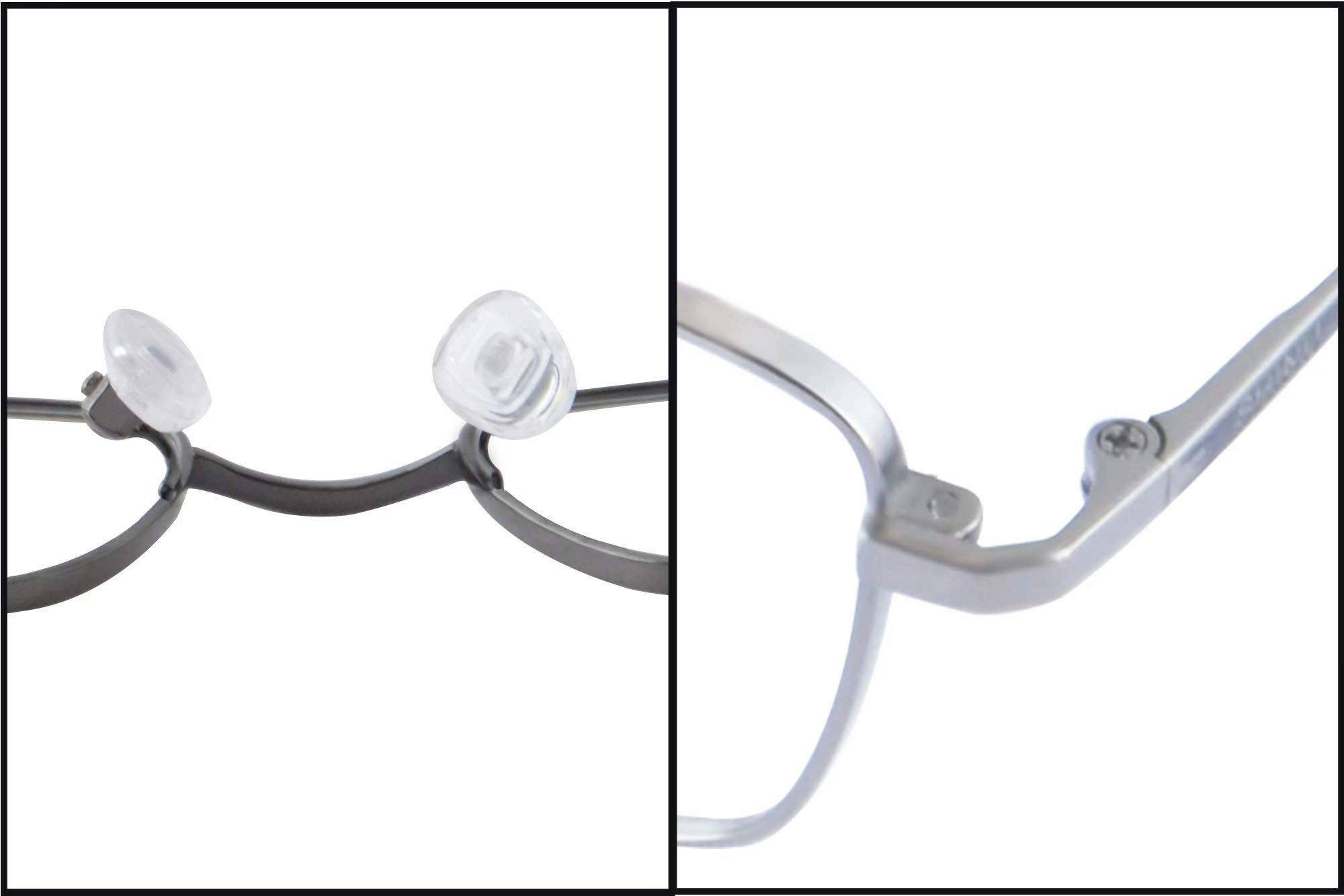 SHINU Niebieskie okulary do czytania w ramce tytanowej-ATLH1030, C1 Srebrny,anty Blue Lens