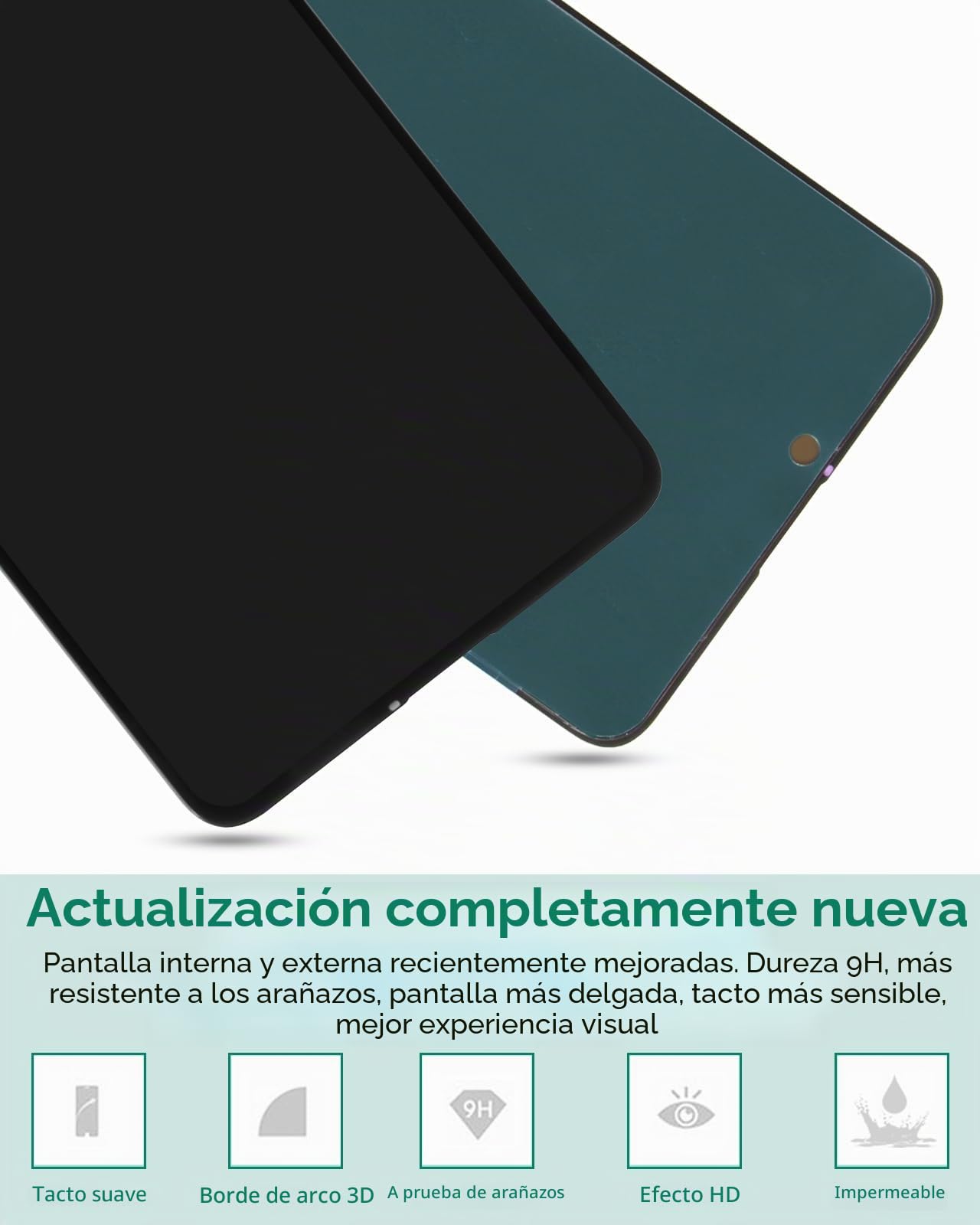 OLED para Xiaomi Mi 9T Pantalla LCD Mi 9T Pro Reemplazo de Pantalla para Xiaomi Redmi K20 Pantalla LCD K20 Pro Touch digitalizador Asamblea M1903F10G Kits de reparación (con función FigerPrint)