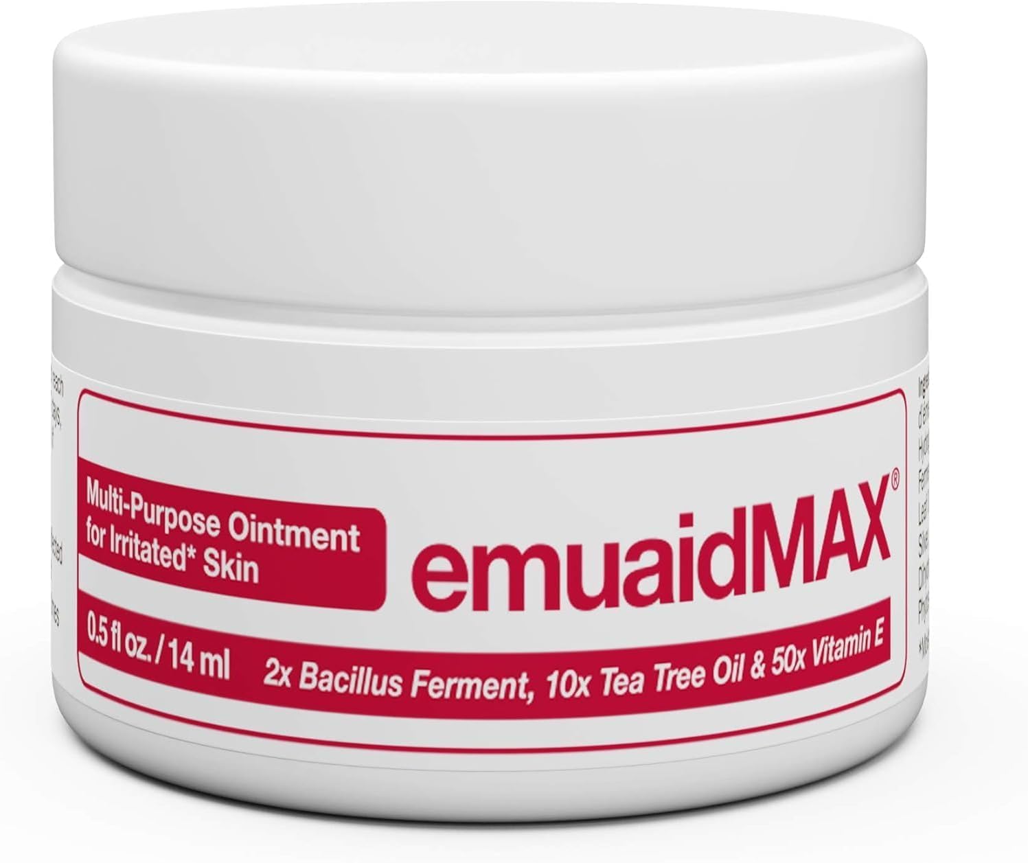 EMUAIDMAX Ointment 0.5oz - Eczema Cream. Maximum Strength Treatment. Use Max Strength for Athletes Foot, Psoriasis, Jock Itch, Anti Itch, Rash, Shingles and Skin Yeast Infection.
