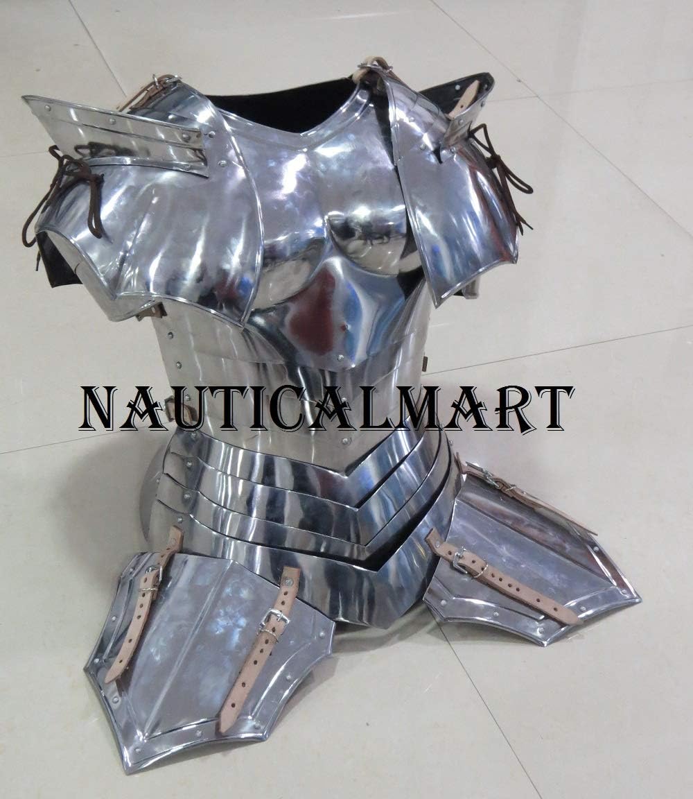 NauticalMart LARP Armor Fantasy Medieval Costume Armor Steel Armour Breastplate