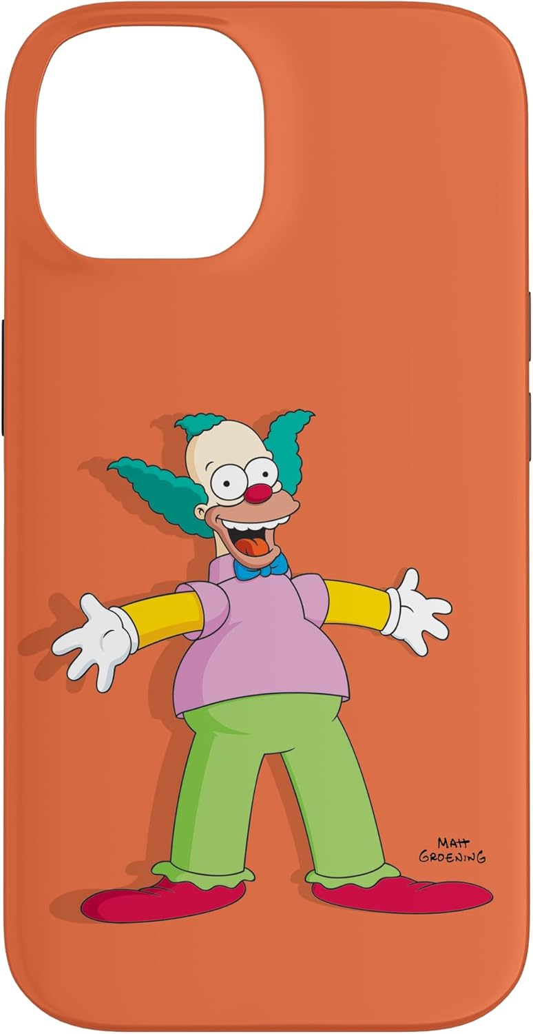 iPhone 13 The Simpsons Krusty the Clown Coral Case