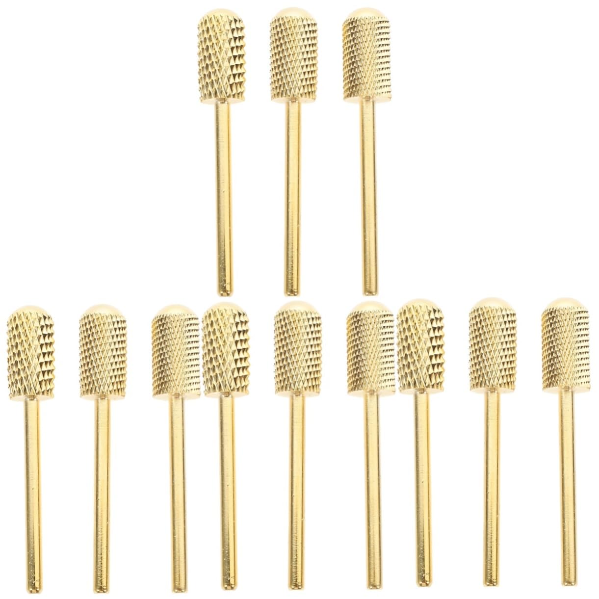 Beavorty Lot De 4 Forets À Pour En Acrylique Embouts Pour Les Doigts Et Les Cuticules Pour Salon Et Maison 3 Pièces X 4