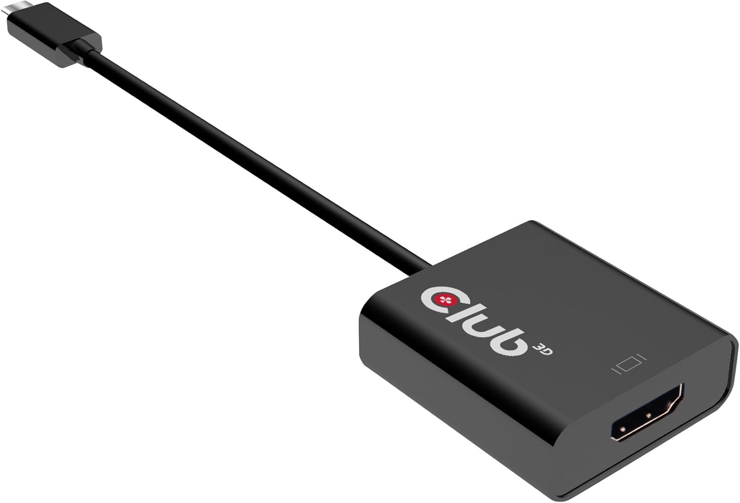 Club 3D CAC-2504 USB 3.1 Type C to HDMI 2.0 UHD 4K 60Hz HDR Active Adapter M/F