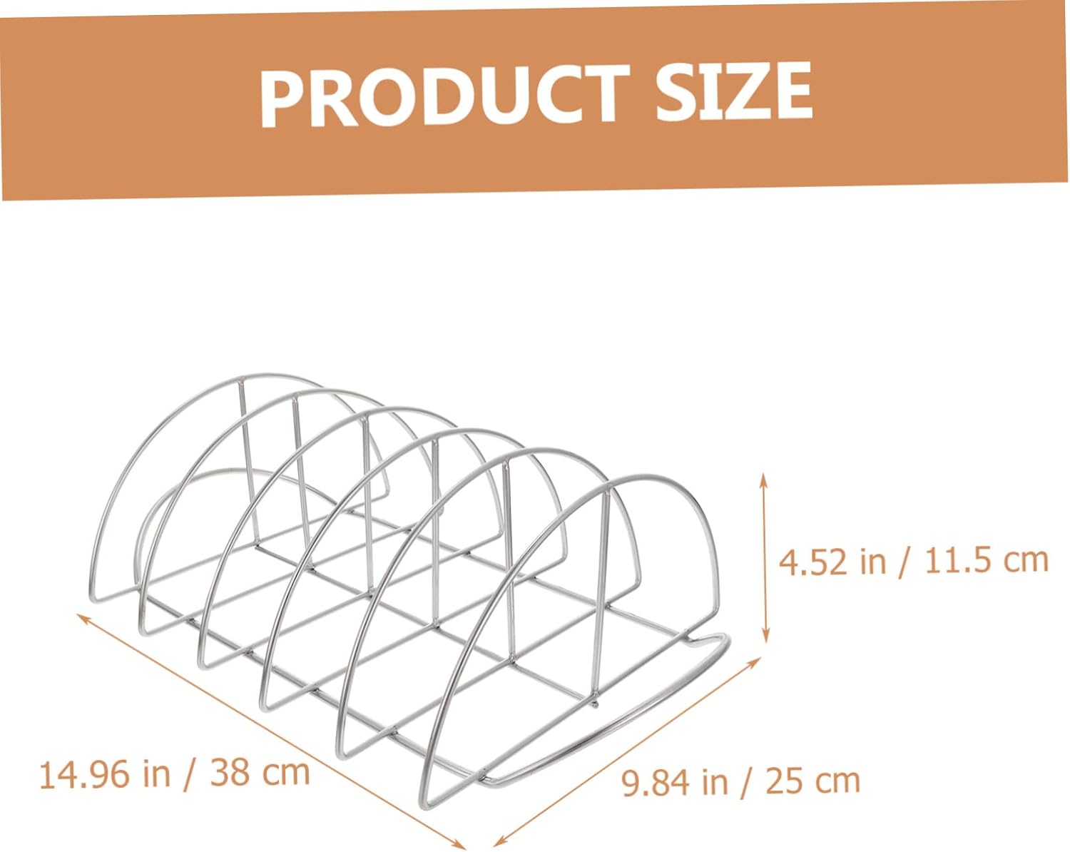 BBQ Accessory Rib Rack Round Airflow Smoker Accessories for Grill Lightweight Stand