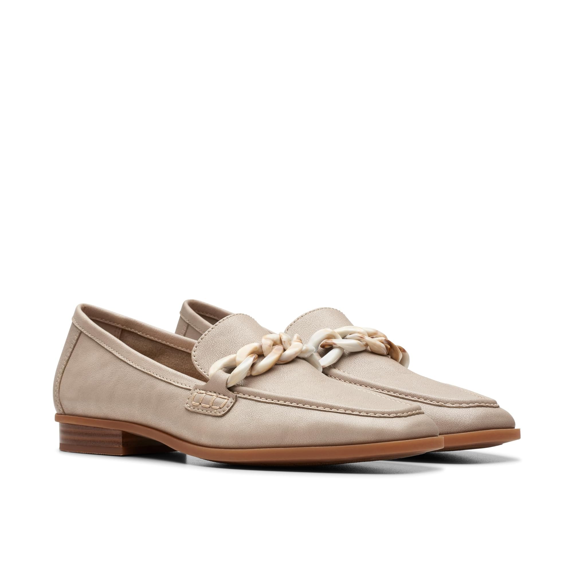 Clarks Damen Sarafyna Iris Loafer, Steinleder, 41 EU