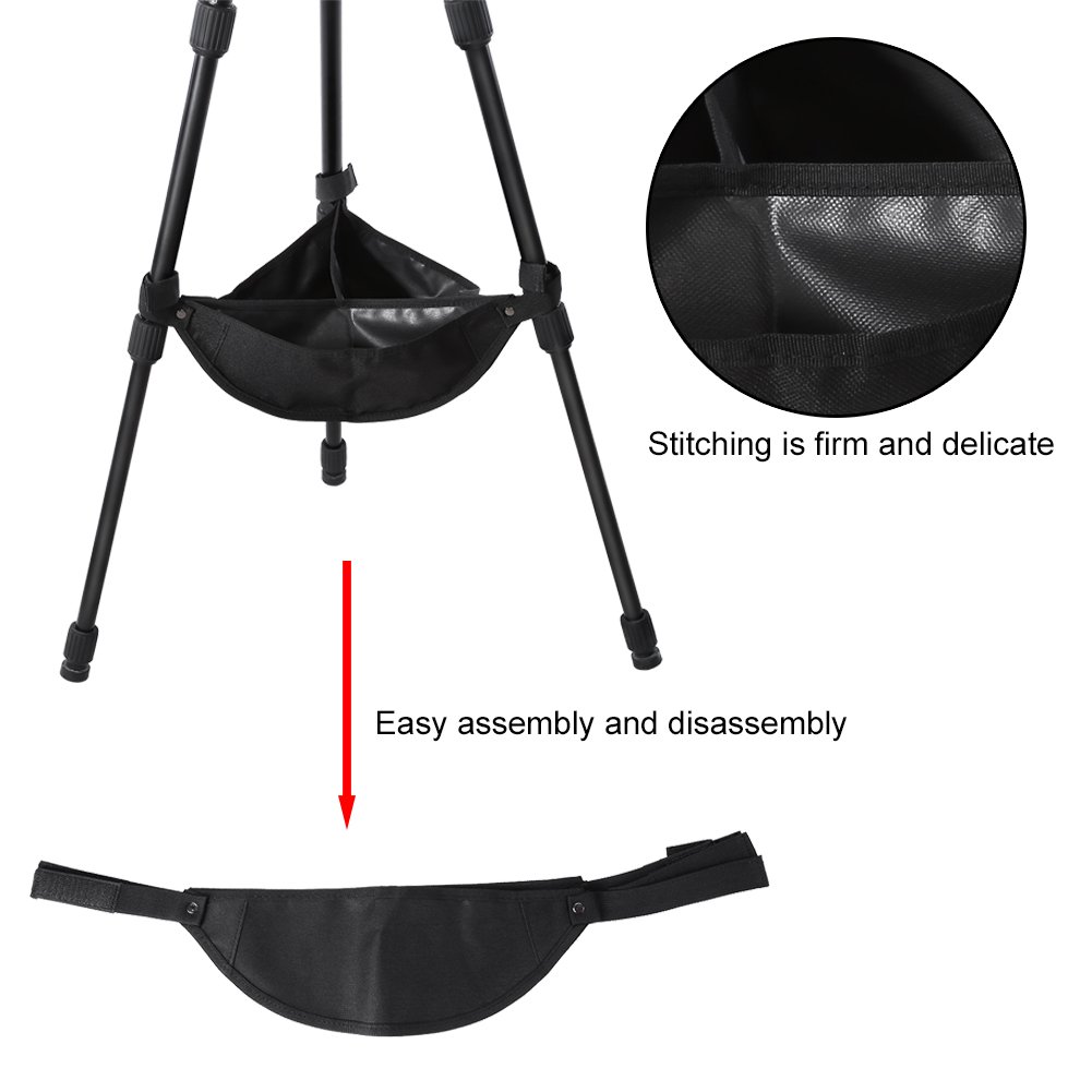 Stabilizzatore per Treppiede con Sacco di Sabbia Multifunzione per Deposito Anticaduta, ideale per Fotografia e Luce Video da Studio